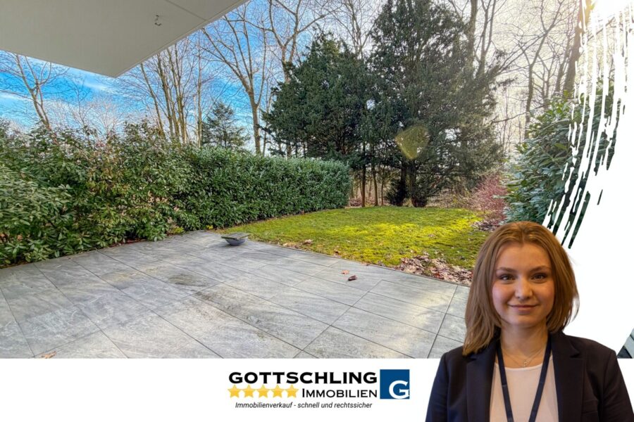 Terrassenwohnung mit Garten – Ihr Rückzugsort in Bredeney - Titelbild