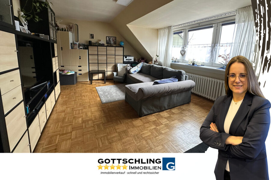 Dachgeschoss Idylle mit drei Zimmern - Titelbild