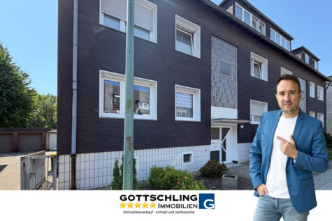 Langjährig vermietet I 7.200 € Jahresmiete I Garage, 45355 Essen - Bochold, Erdgeschosswohnung