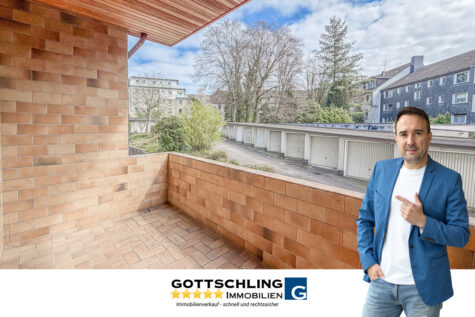 Kein Neubau. Kein Standard. Dafür ein Zuhause mit Balkon und Garage., 45147 Essen, Erdgeschosswohnung