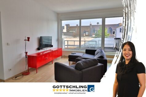 Vermietete Dachgeschoss-Wohnung mit großem Balkon – beliebte Lage in Frohnhausen, 45145 Essen, Dachgeschosswohnung